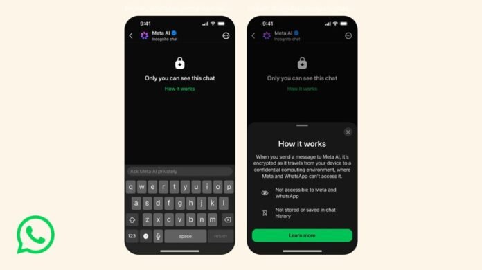 WhatsApp Meta AI söhbətlərində məxfi rejim təqdim edir - wecom.az