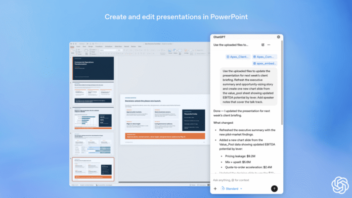 Microsoft PowerPoint üçün rəsmi ChatGPT əlavəsi təqdim edildi - wecom.az