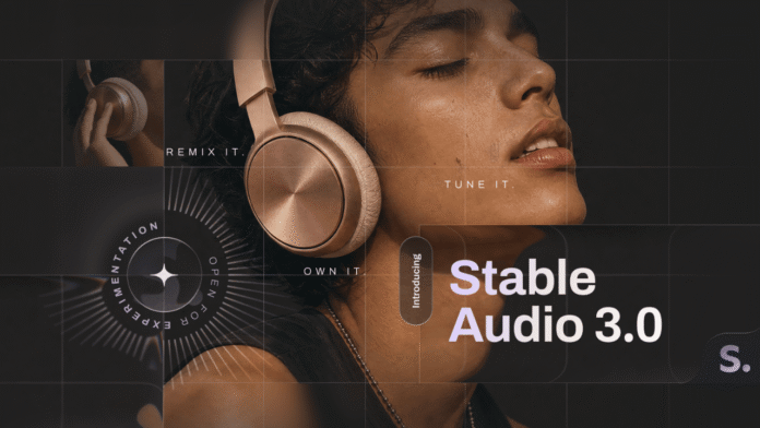 Stability AI altı dəqiqədən uzun musiqi yarada bilən Stable Audio 3.0-ı buraxdı - wecom.az