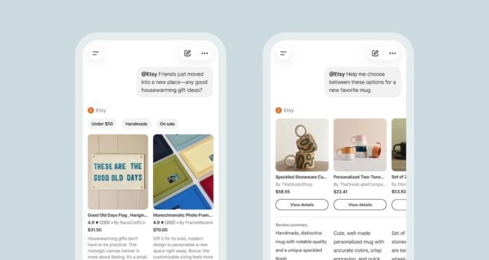 Etsy ChatGPT daxilində tətbiqini istifadəyə verir - wecom.az