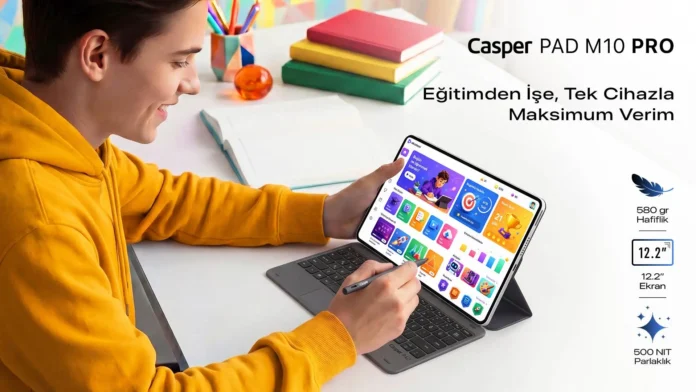Casper PAD M10 Pro: Təhsil və Məhsuldarlıq üçün Yeni Planşet - wecom.az