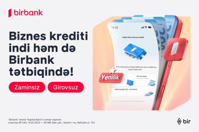 Mikro biznes krediti artıq Birbank və Birbank Biznes tətbiqlərində - wecom.az