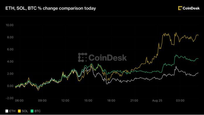 Bitcoin 80 min dolları keçdi: Solana 8% artdı, bazar həddindən artıq alış vəziyyətində - wecom.az