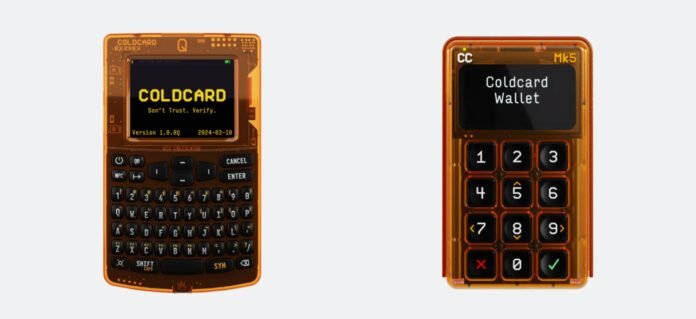 Coldcard, 114 milyon dollarlıq Bitcoin oğurluğundan sonra proqram təminatını yenilədi - wecom.az