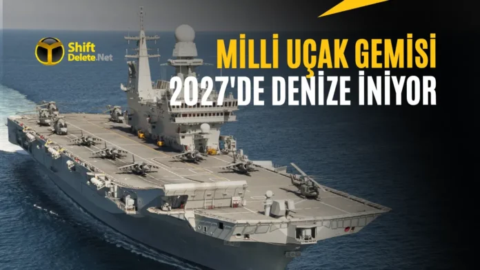 Türkiyənin milli təyyarə gəmisi MUGEM 2027-ci ildə suya endiriləcək - wecom.az
