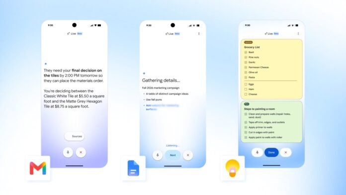 Google, Gmail, Docs və Keep-də süni intellekt səs xüsusiyyətlərini təqdim etdi - wecom.az