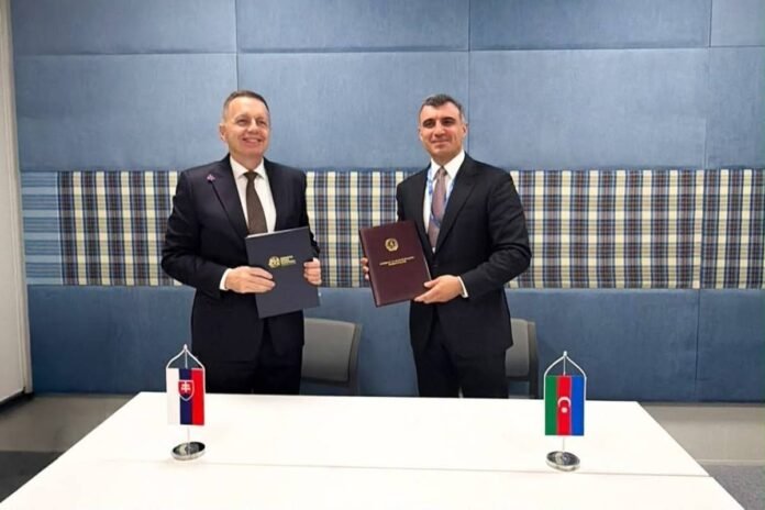 AMB və Slovakiya Milli Bankı arasında anlaşma memorandumu imzalanıb - wecom.az