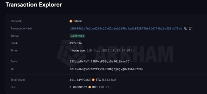Bitcoin dəniz balinası 2013-cü ildə aldığı 34 milyon dollarlıq BTC-ni hərəkətə gətirib - wecom.az
