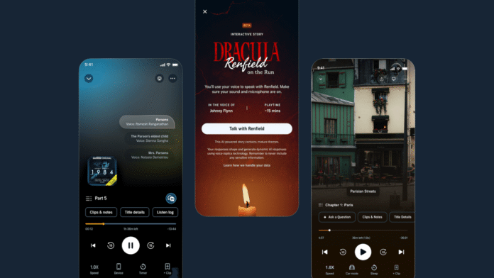 Audible süni intellekt xüsusiyyətlərini təqdim etdi: istifadəçilər personajlarla söhbət edə biləcək - wecom.az